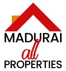 Madurai All Properties real estate logo created by RVK Digital Agency – property marketing branding